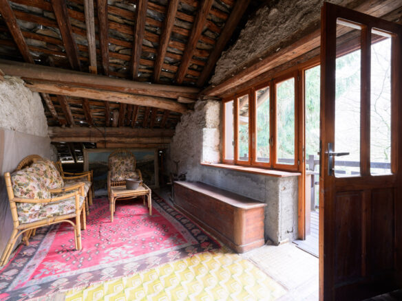 Independent House With Large Garden In Mountain Village Valsesia