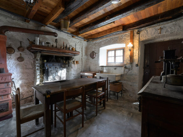 Independent House With Large Garden In Mountain Village Valsesia