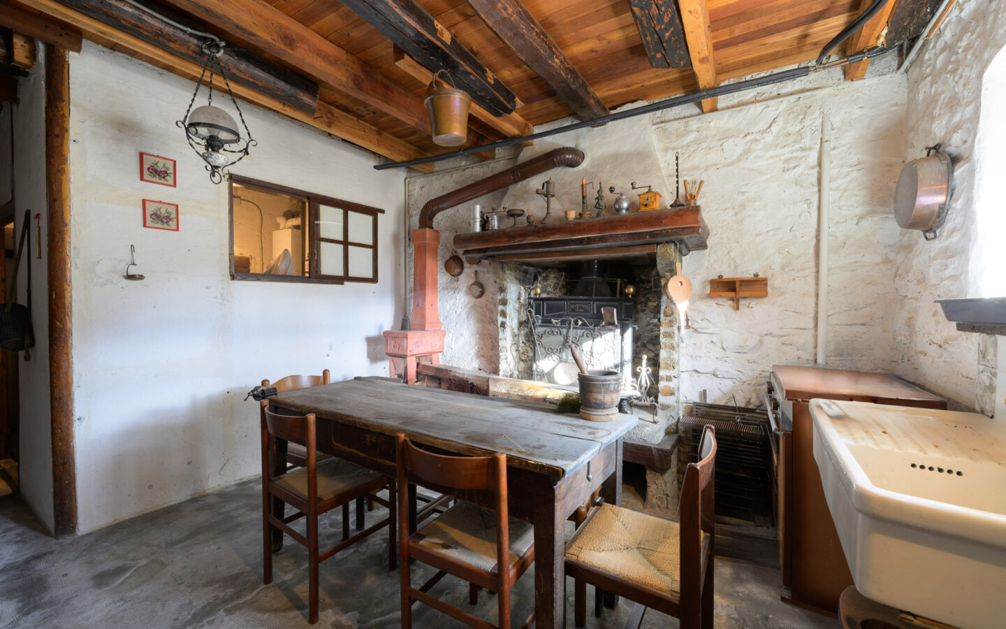 Independent House With Large Garden In Mountain Village Valsesia