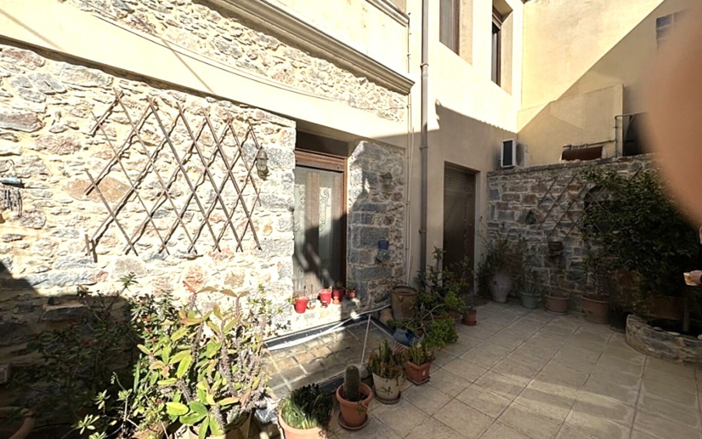 Renovated Stone House With Terrace In East Crete