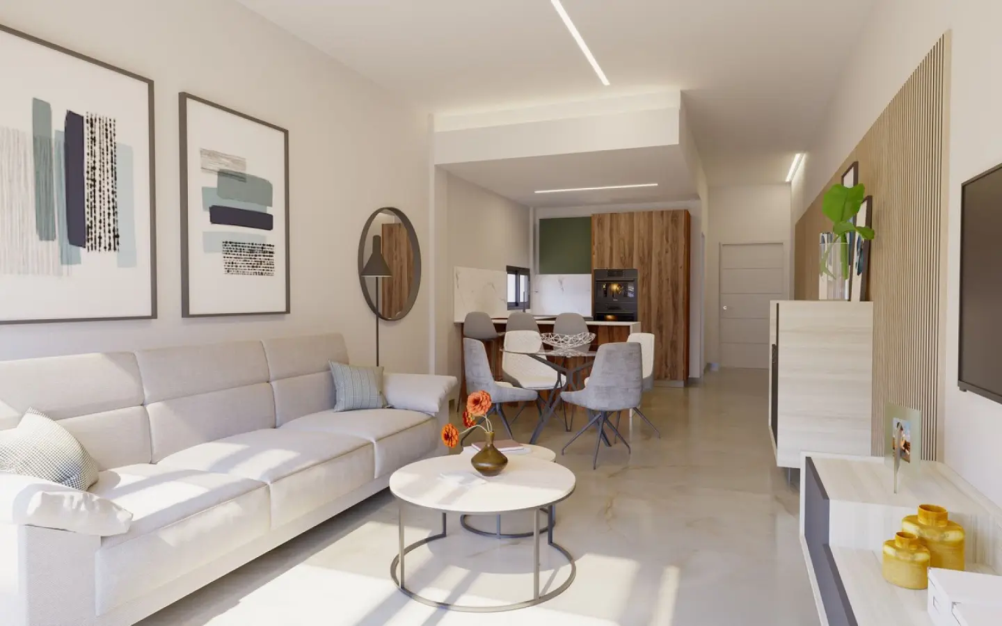 3-bedroom Detached Villa In Algorfa, Spain (103 M²)