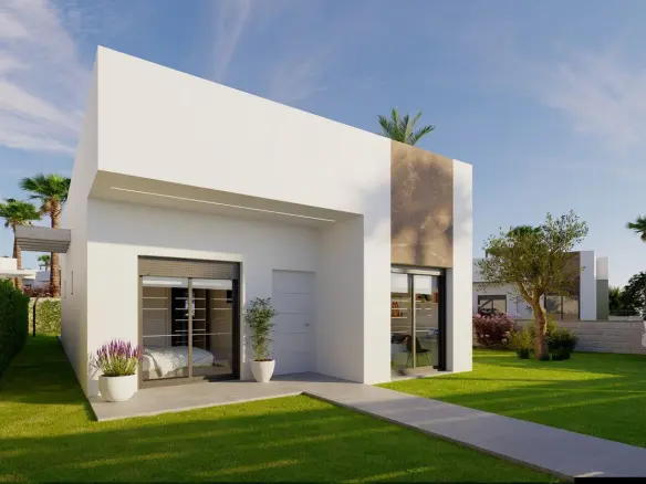3-bedroom Detached Villa In Algorfa, Spain (103 M²)