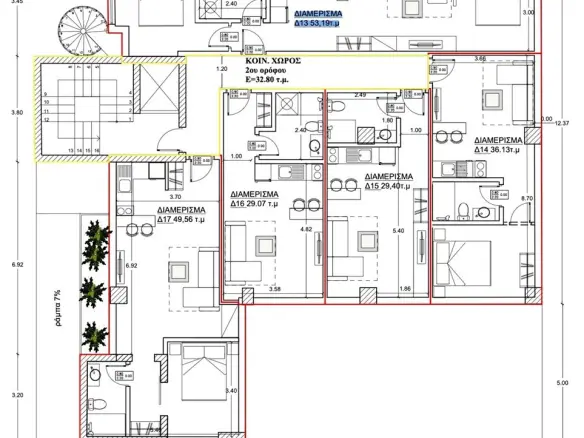 2-bedroom Flat In Center – Port, Greece (53 M²)