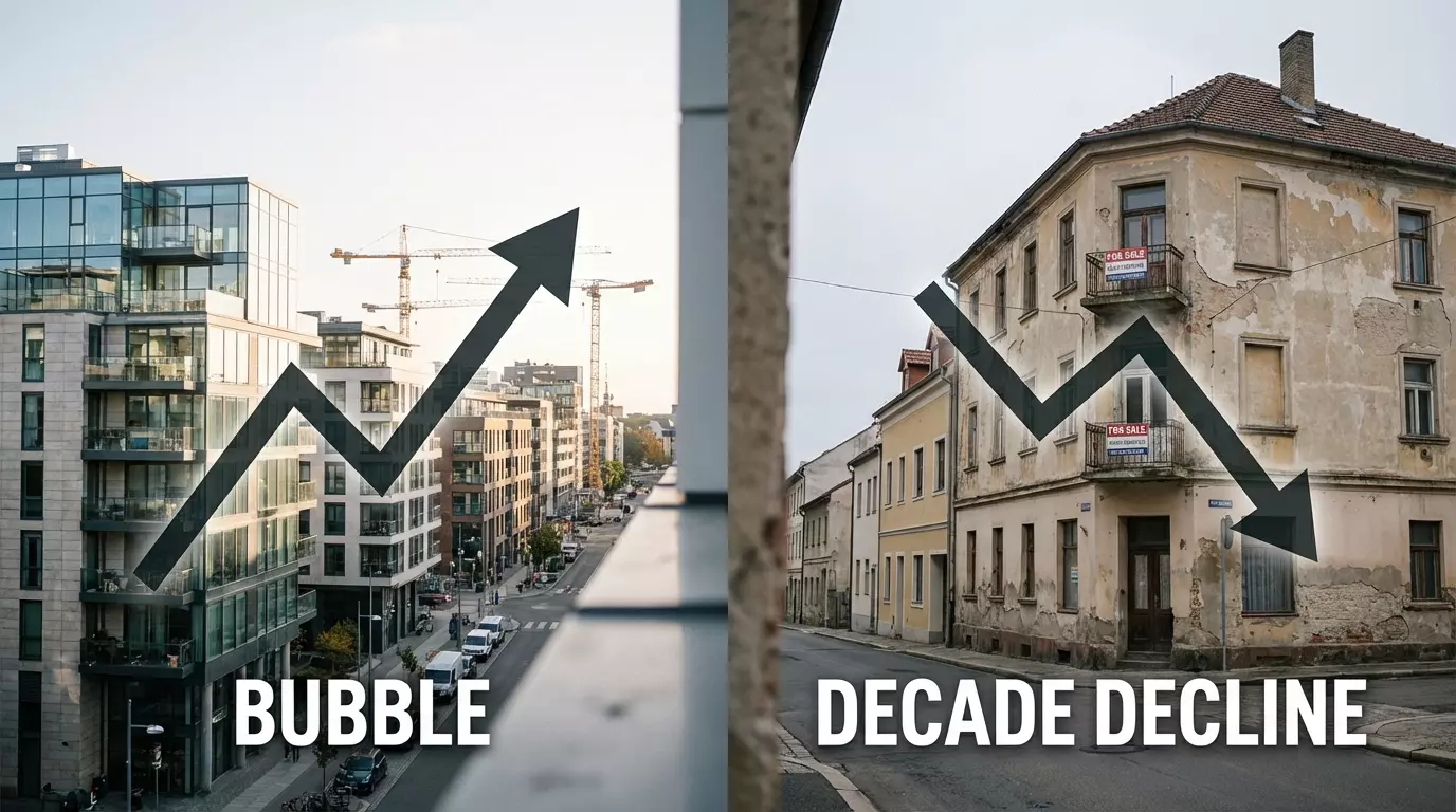 European housing markets show dramatic splits with soaring prices creating bubbles