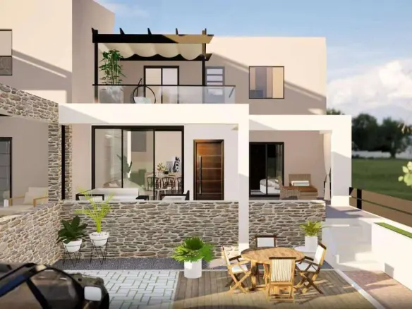 3-bedroom Maisonette In Easts Olimpos, Greece (99 M²)