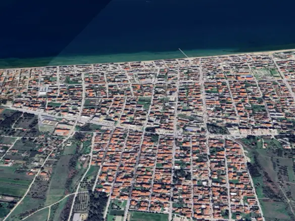 Land In Thermaikos, Greece