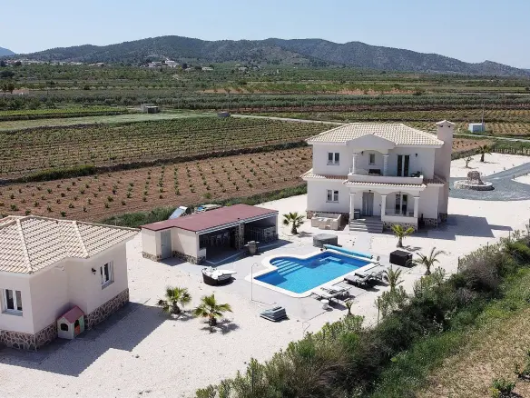 4-bedroom Detached Villa In Pinoso, Spain (150 M²)