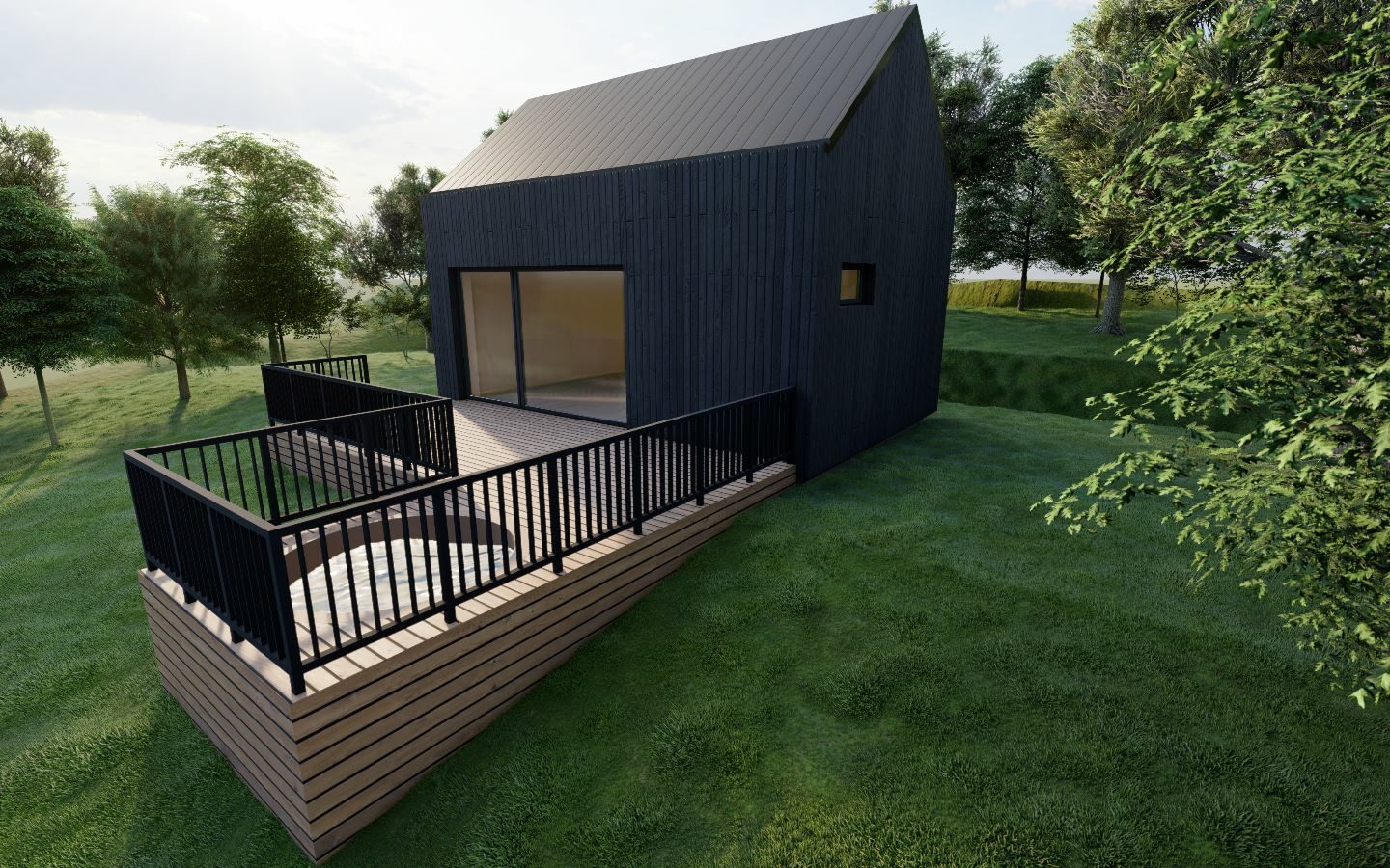 2,500 Sqm Plot Of Land With Saxon House & Tiny House Project On Via Transilvanica