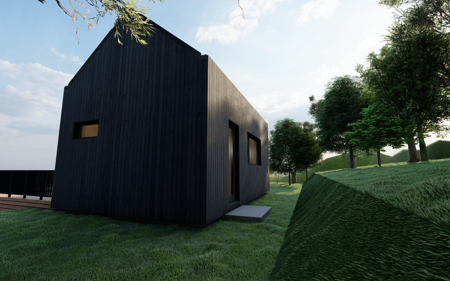 2,500 Sqm Plot Of Land With Saxon House & Tiny House Project On Via Transilvanica