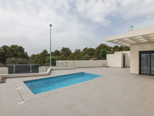 3-bedroom Detached Villa In Polop, Spain (107 M²)