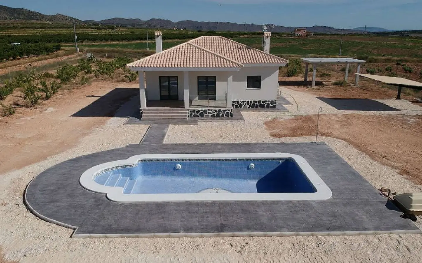 3-bedroom Detached Villa In Pinoso, Spain (120 M²)