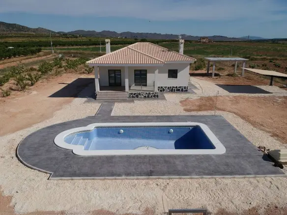3-bedroom Detached Villa In Pinoso, Spain (120 M²)