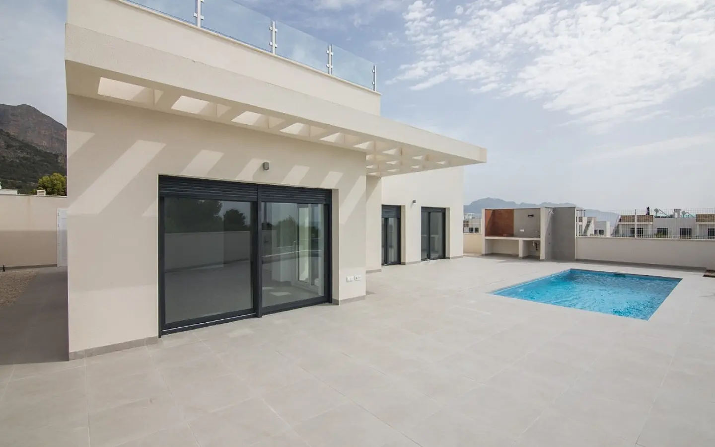 3-bedroom Detached Villa In Polop, Spain (107 M²)