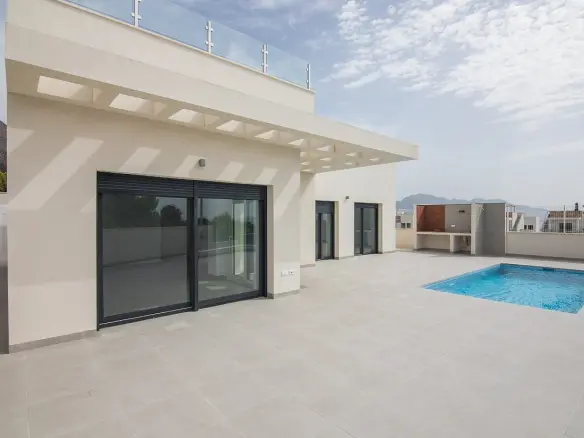 3-bedroom Detached Villa In Polop, Spain (107 M²)