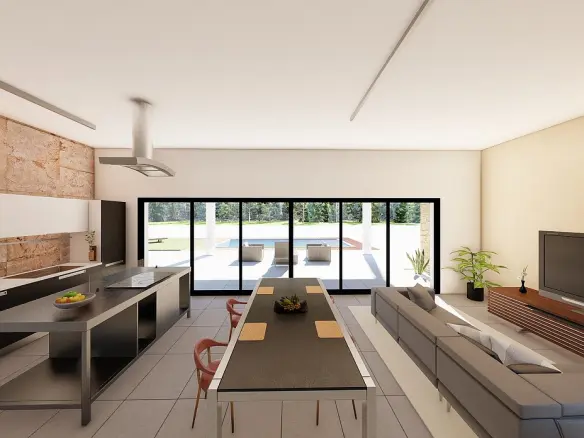 3-bedroom Detached Villa In Pinoso, Spain (125 M²)