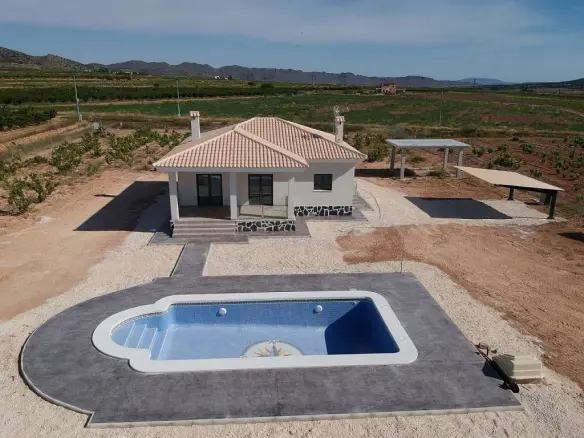 3-bedroom Detached Villa In Pinoso, Spain (120 M²)
