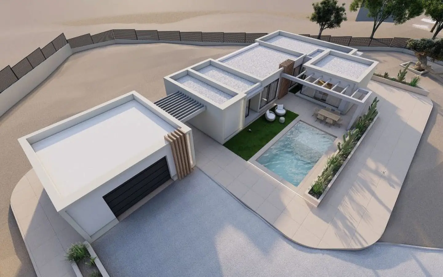3-bedroom Detached Villa In Fortuna, Spain (218 M²)