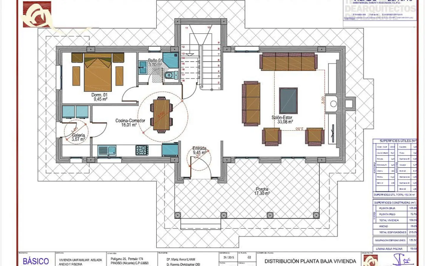 4-bedroom Detached Villa In Pinoso, Spain (212 M²)