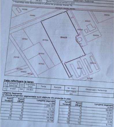 Pecica, Arad County, 6ha Land