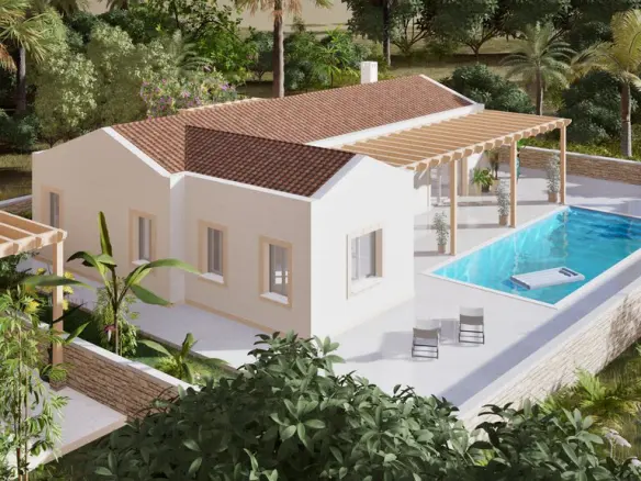 Land In Corfu, Greece