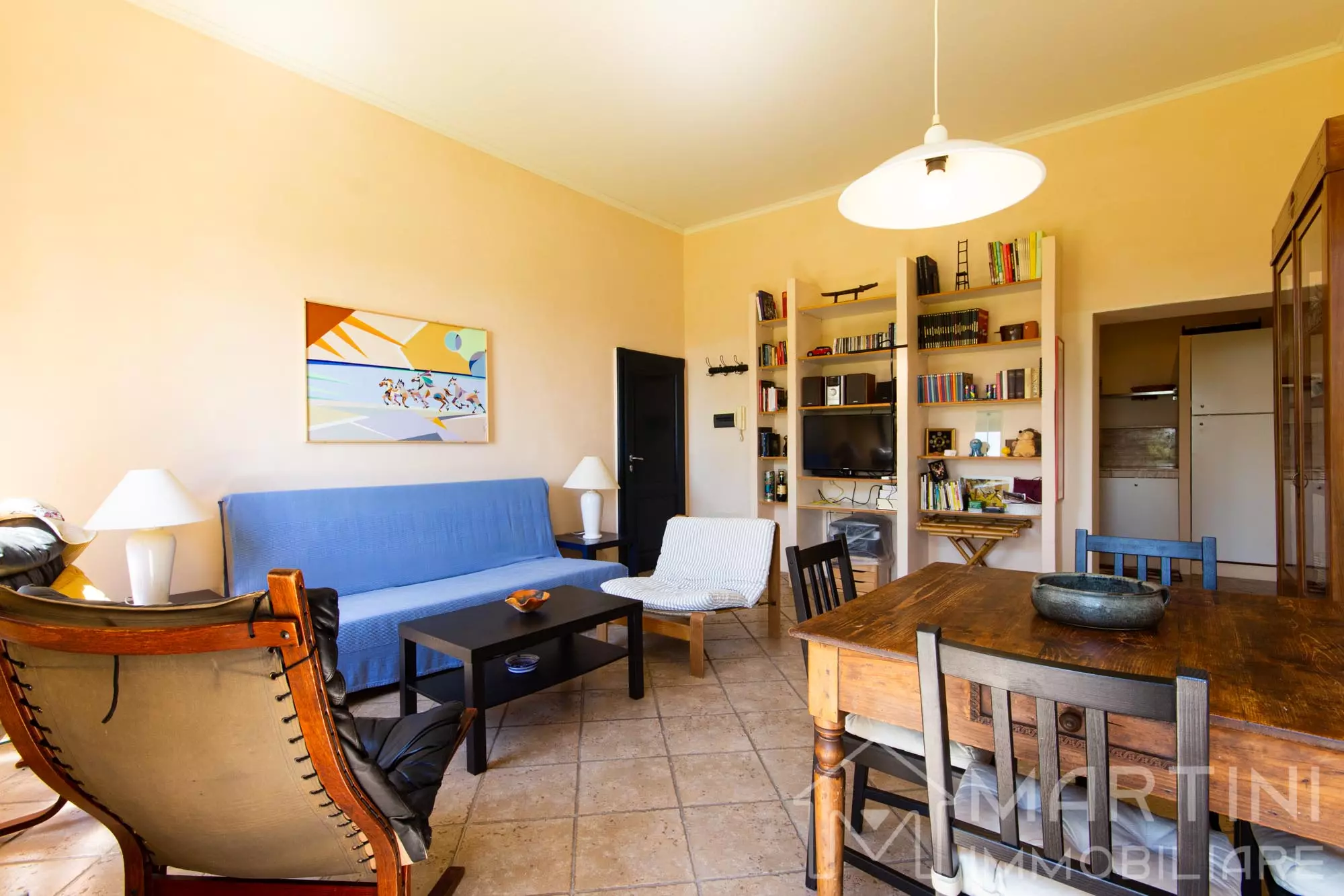 Appartamento con Giardino Privato Posto Auto Vista Panoramica in Toscana in Vendita (3)