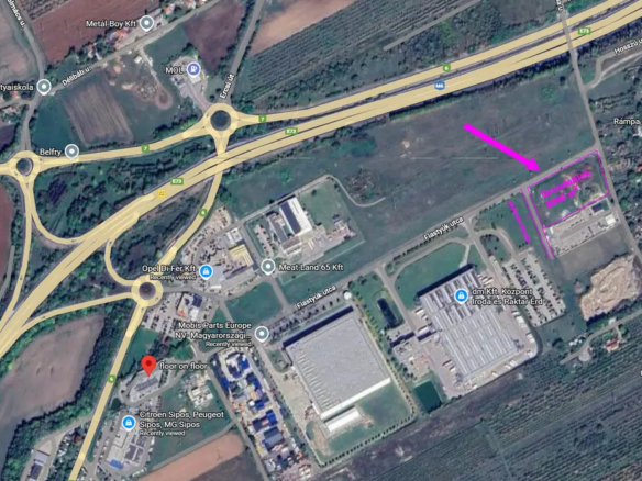 Unique Opportunity For A New Company Headquarters With Pre-planning And Prime Location Near Budapest