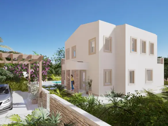 Land In Corfu, Greece