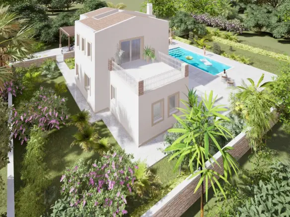 Land In Corfu, Greece
