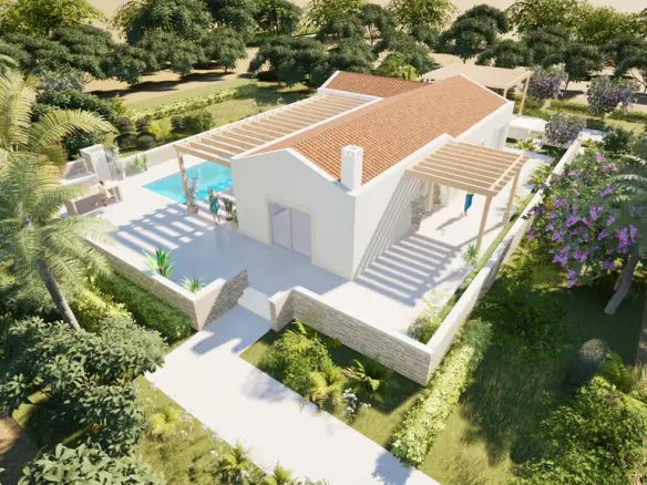 Land In Corfu, Greece