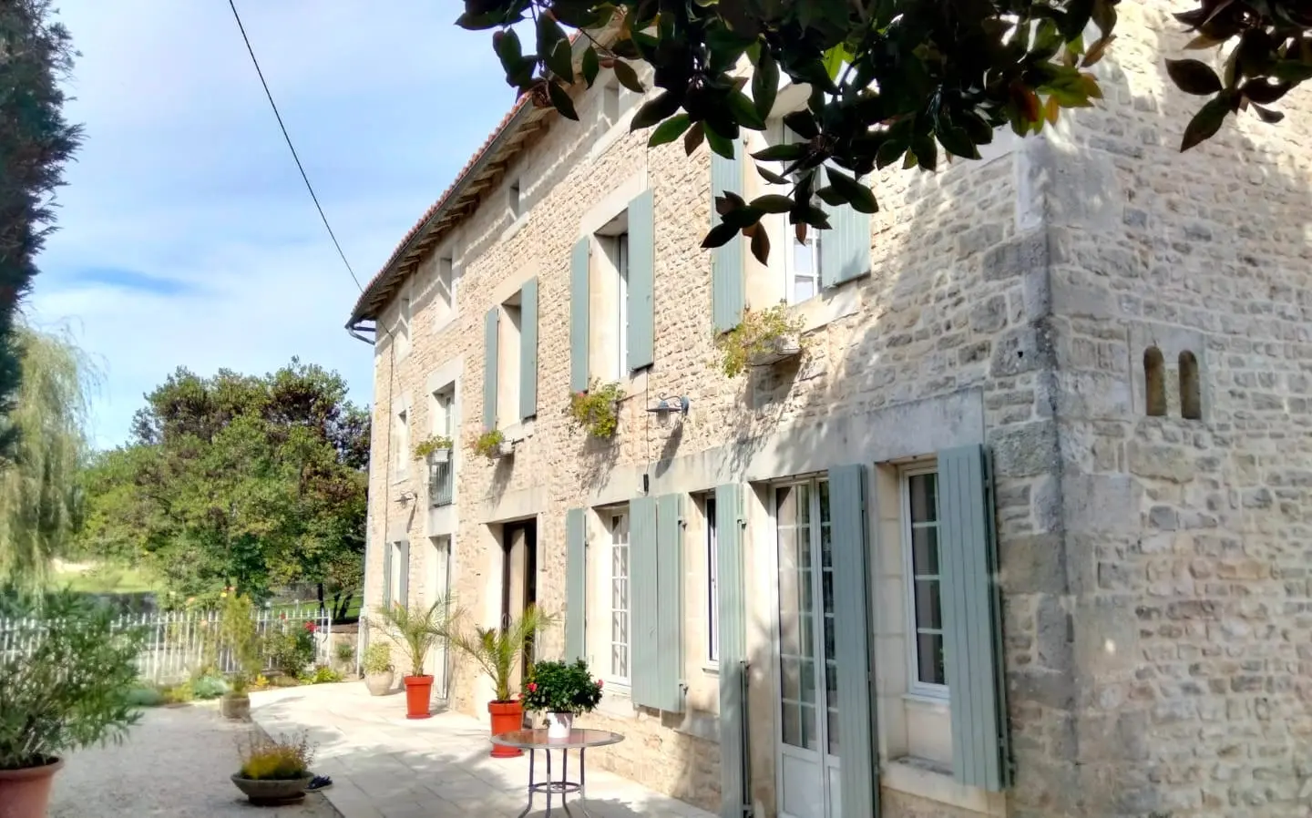 Stunning Historic Old Stone Mill, In The Heart Of A Village, Outbuildings, River Views – Lizant (vienne)