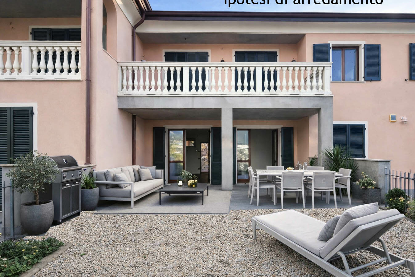 B66 Bilocale Nuovo Con Giardino Privato, Vista Mare E Piscina Condominiale. Compreso Box Auto