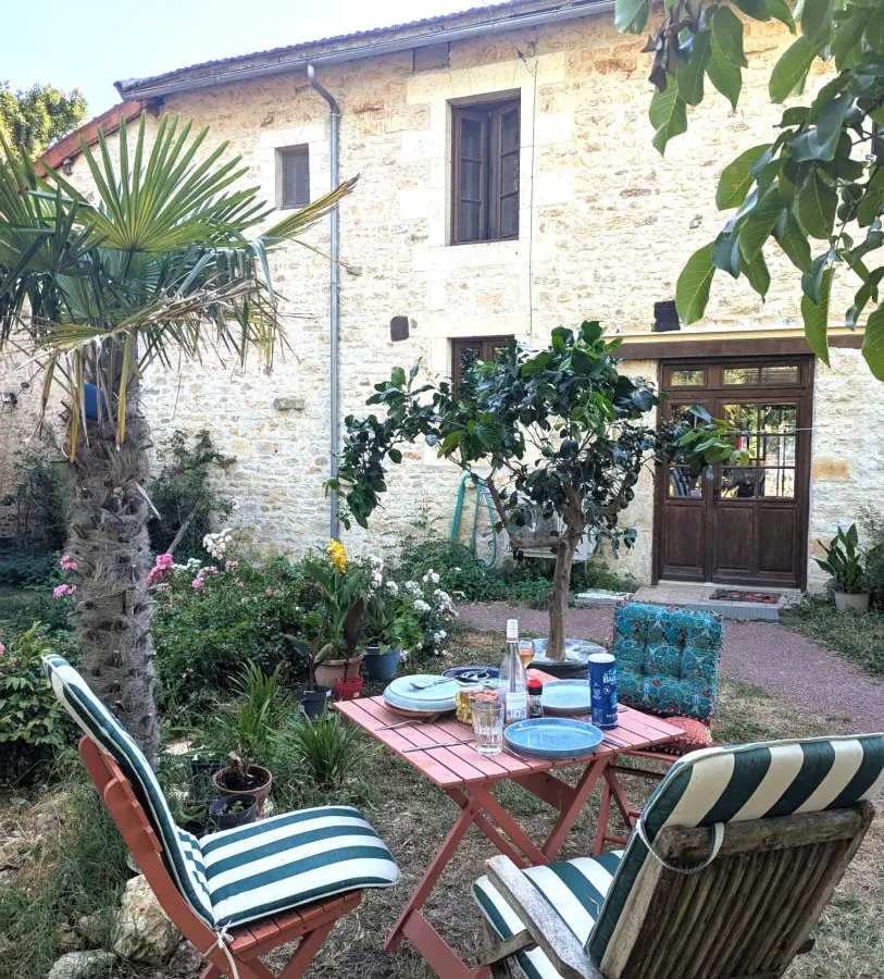 Lovely Golden Stone Picture Book Mill, Nr Ruffec, Charente 3 Bedrooms, 2 Bathrooms, Outbuildings, Views