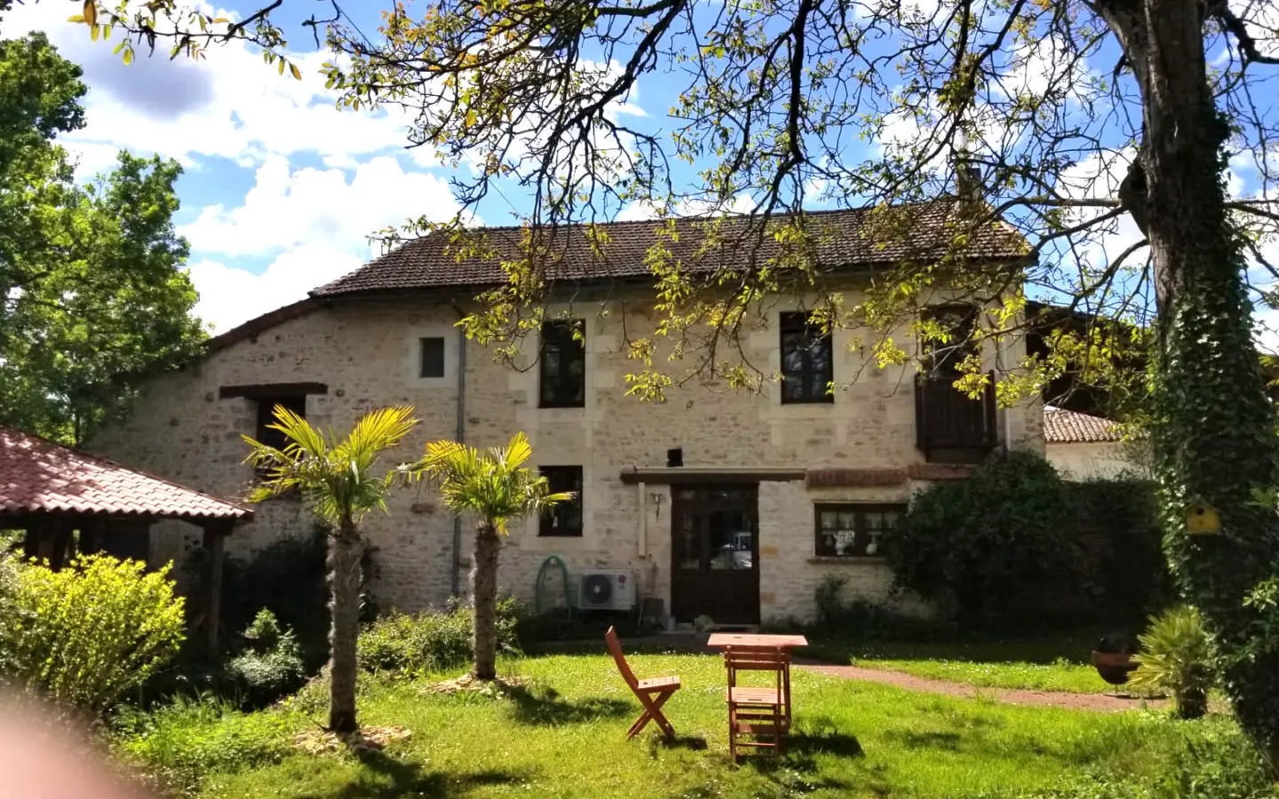 Lovely Golden Stone Picture Book Mill, Nr Ruffec, Charente 3 Bedrooms, 2 Bathrooms, Outbuildings, Views