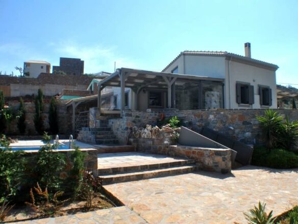 New Villa Overlooking Spinalonga Island – East Crete