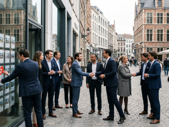 Belgium property market welcomes unprecedented number of licensed real estate professionals