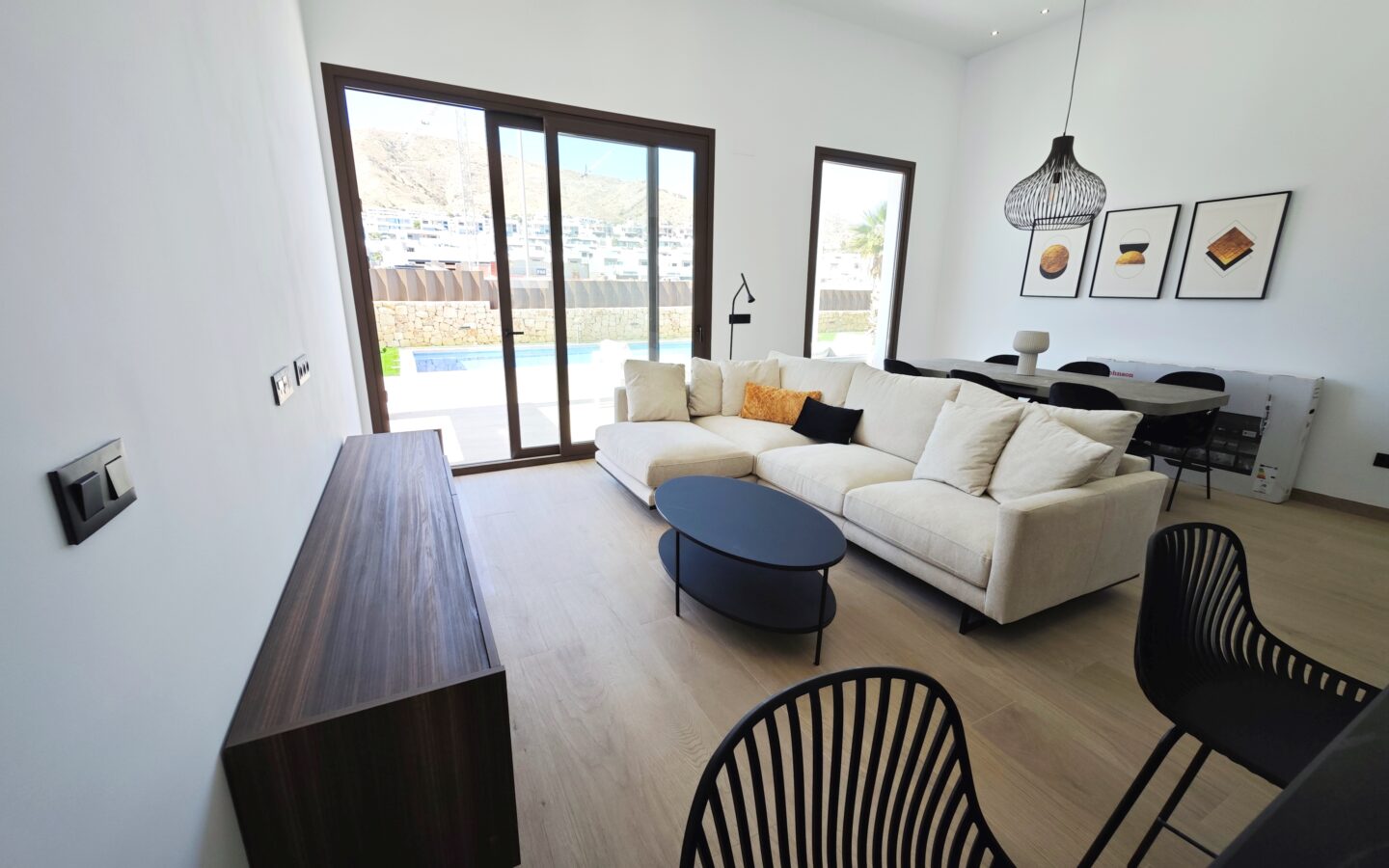 Modern Sea View Villa In Finestrat, 8 Minutes From Benidorm Spain
