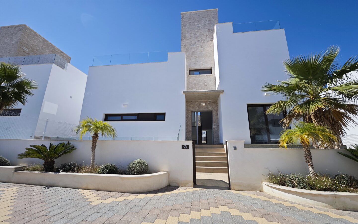 Modern Sea View Villa In Finestrat, 8 Minutes From Benidorm Spain
