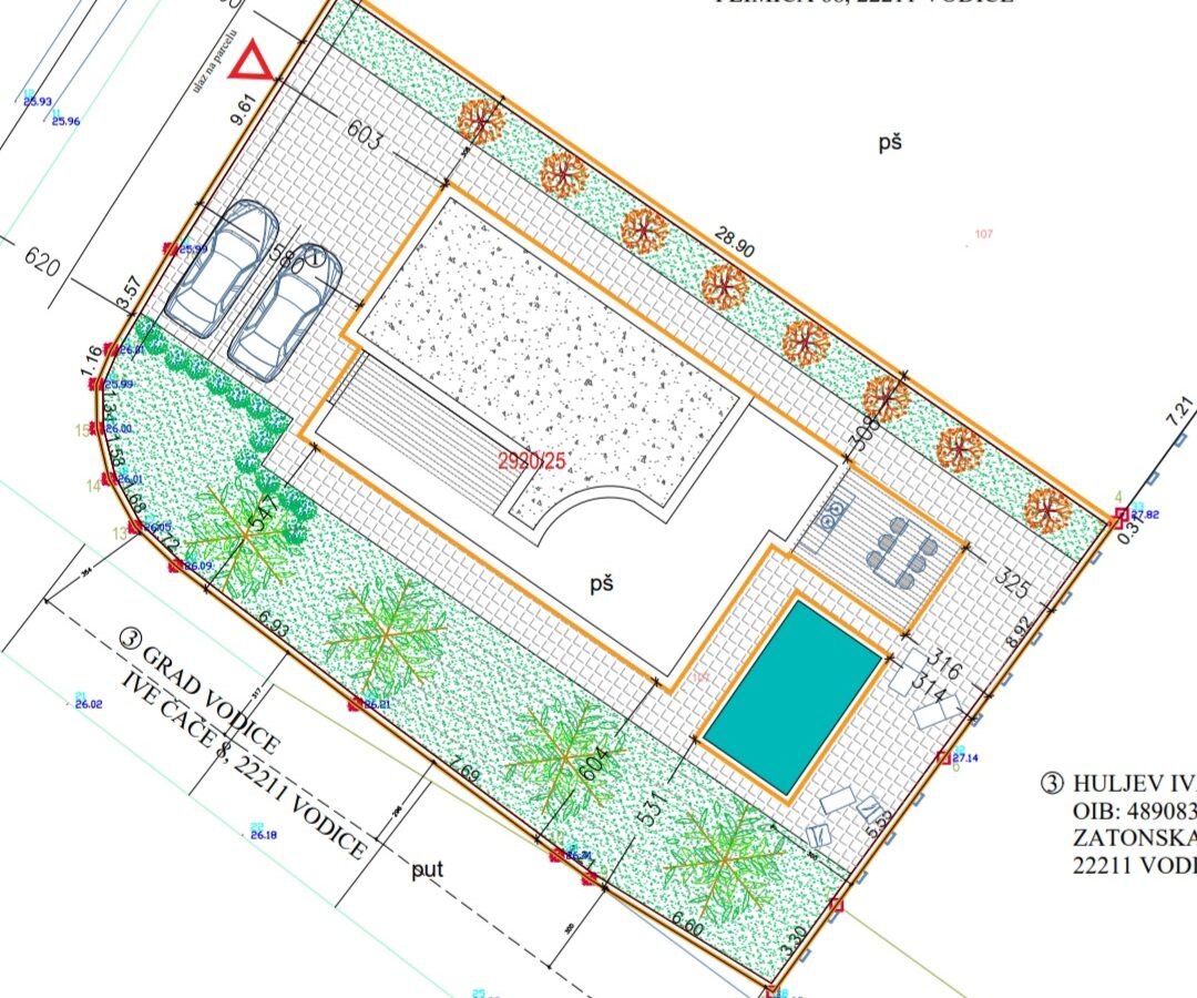 New Construction Family House With Swimming Pool Vodice Croatia