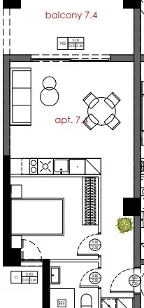 1-bedroom Flat In Sfageia – Ichthyoskala, Greece (58 M²)