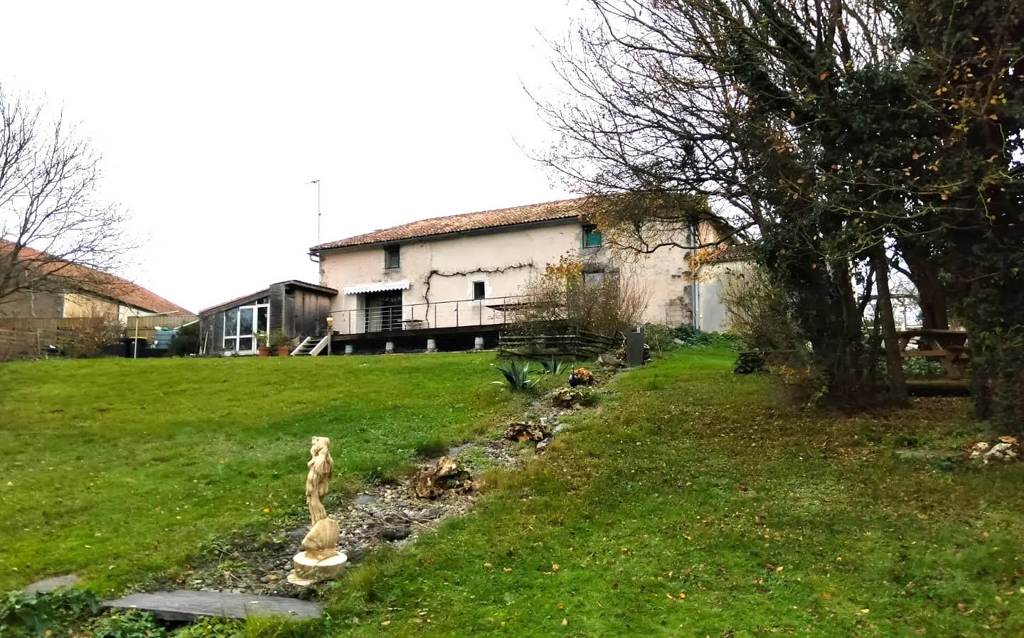 5 Ha Fishing Lake, Woodland, Two Properties, Lake Views