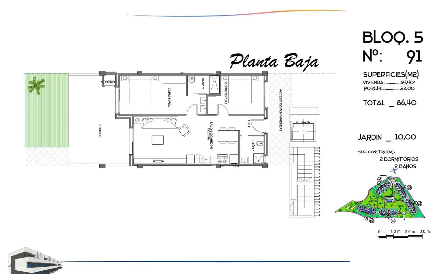 Apartment 86 M² In Guardamar Del Segura, Spain