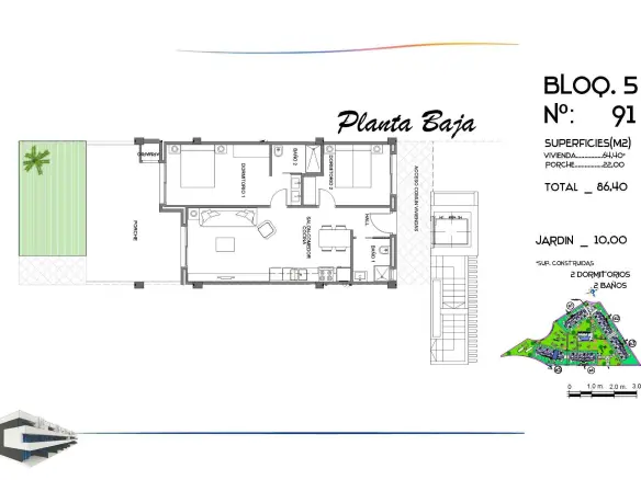 Apartment 86 M² In Guardamar Del Segura, Spain