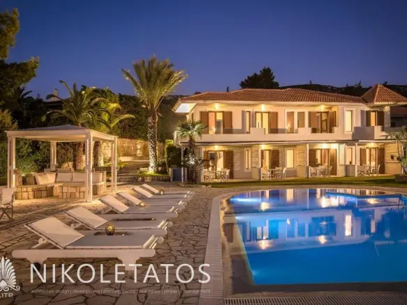 Commercial In Minies, Greece