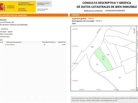 Land In Montilla, Spain (6.122 M² Plot)