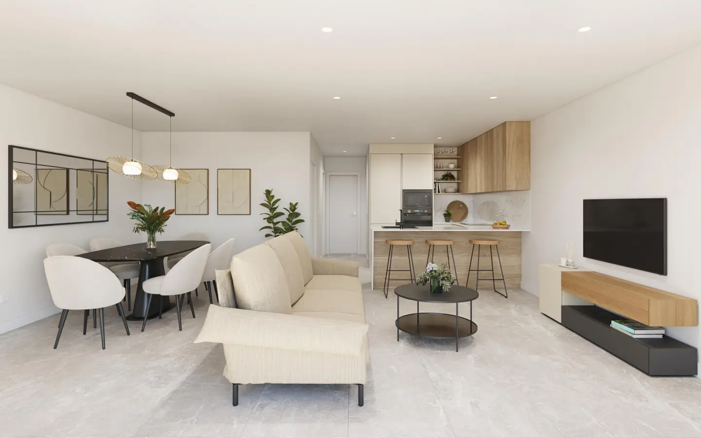3-bedroom Bungalow In Pilar De La Horadada, Spain (67 M²)