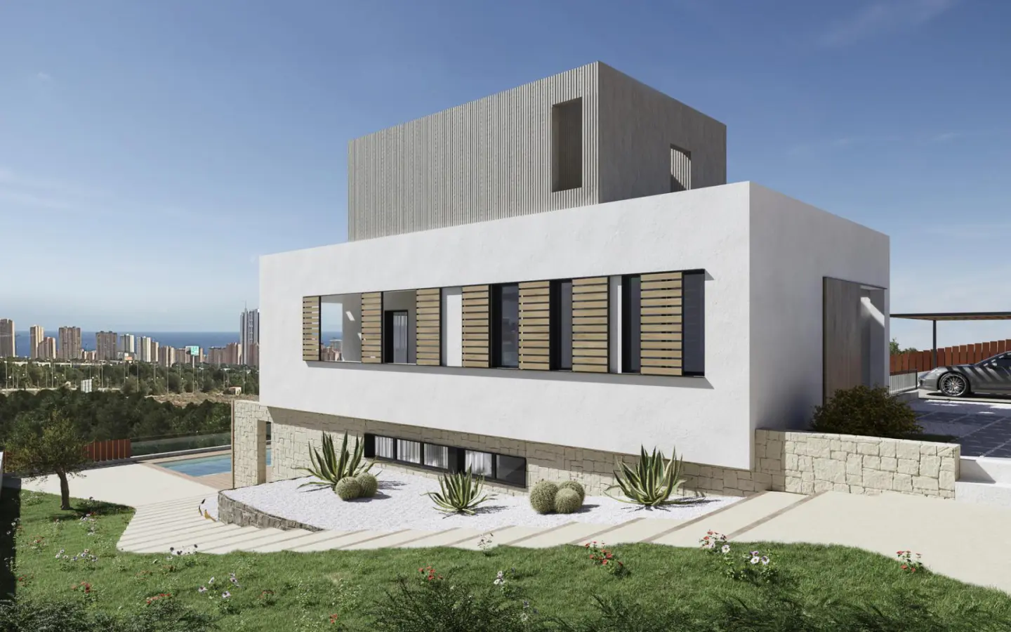 3-bedroom Villa In Finestrat, Spain (158 M²)