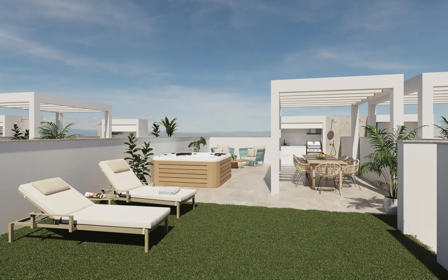 3-bedroom Bungalow In Pilar De La Horadada, Spain (67 M²)