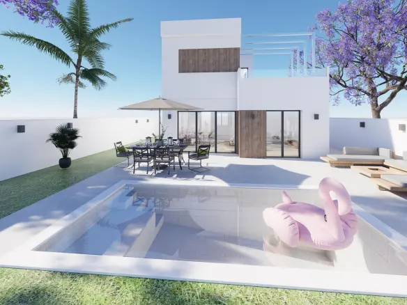 3-bedroom Villa In Rojales, Spain (110 M²)