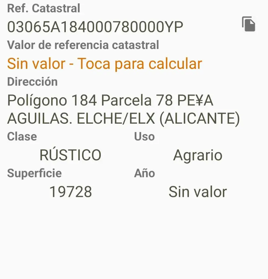 Land In Elche, Spain (19.728 M² Plot)