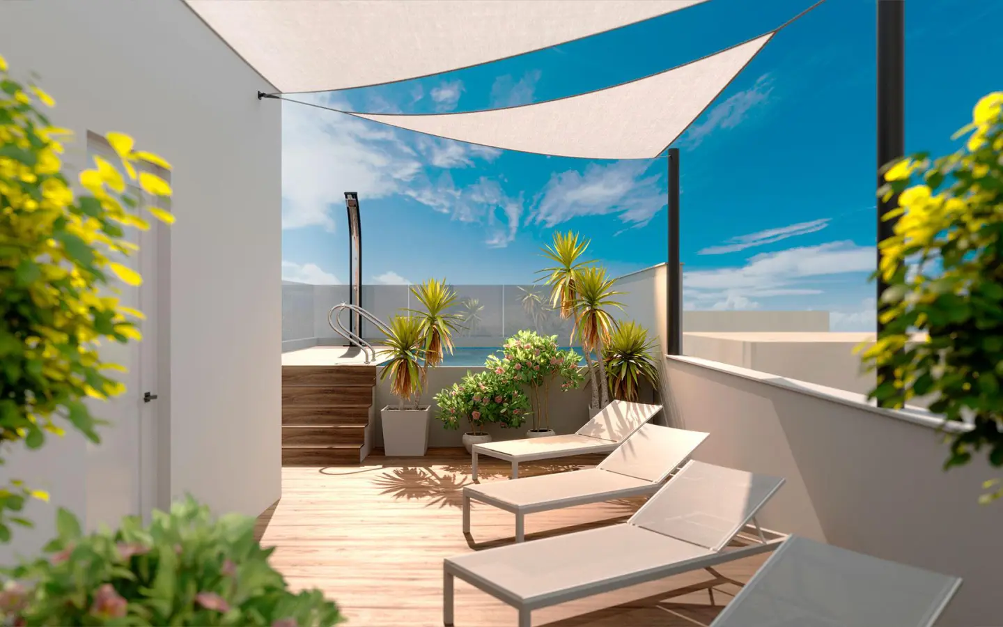 1-bedroom Penthouse In Torrevieja, Spain (75 M²)
